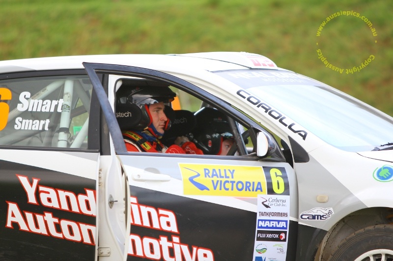 Ryan Smart : Austrlian Rally Championships at Lardner Park