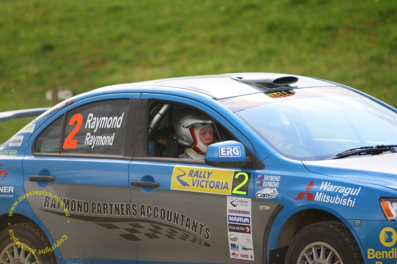 Glen Raymond : Austrlian Rally Championships at Lardner Park