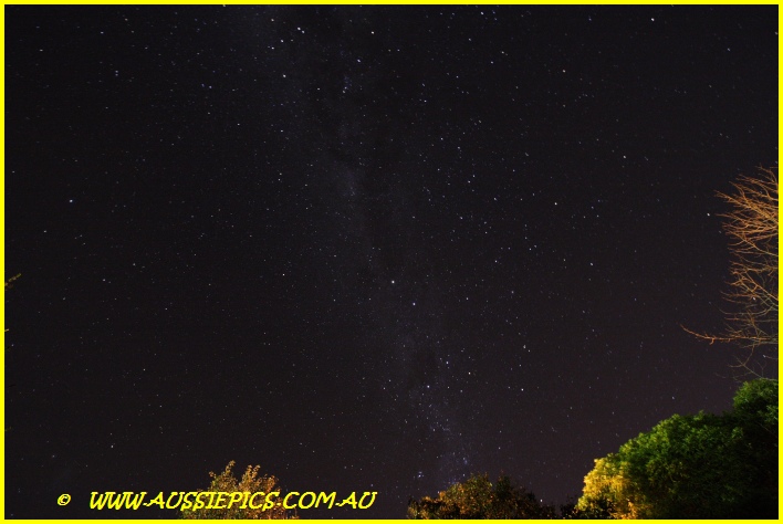 The Milky Way over Drouin